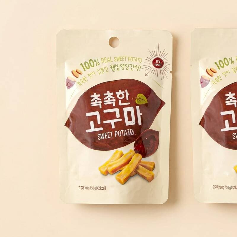 촉촉한 고구마 말랭이 50g 10개