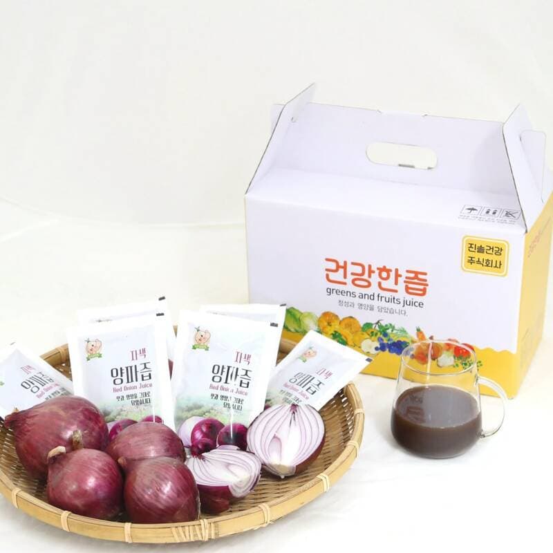 건강한즙 자색양파즙 100ml 50개