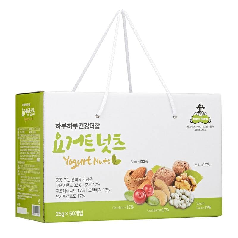 넛츠팜 요거트 넛츠 25g 50개