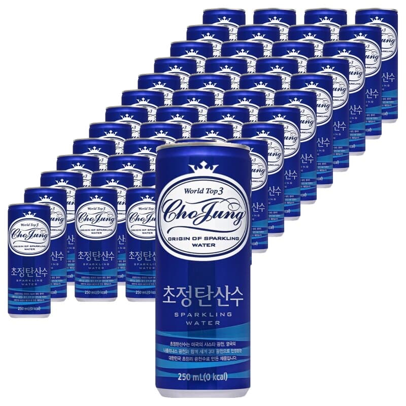 초정탄산수 250ml 60개