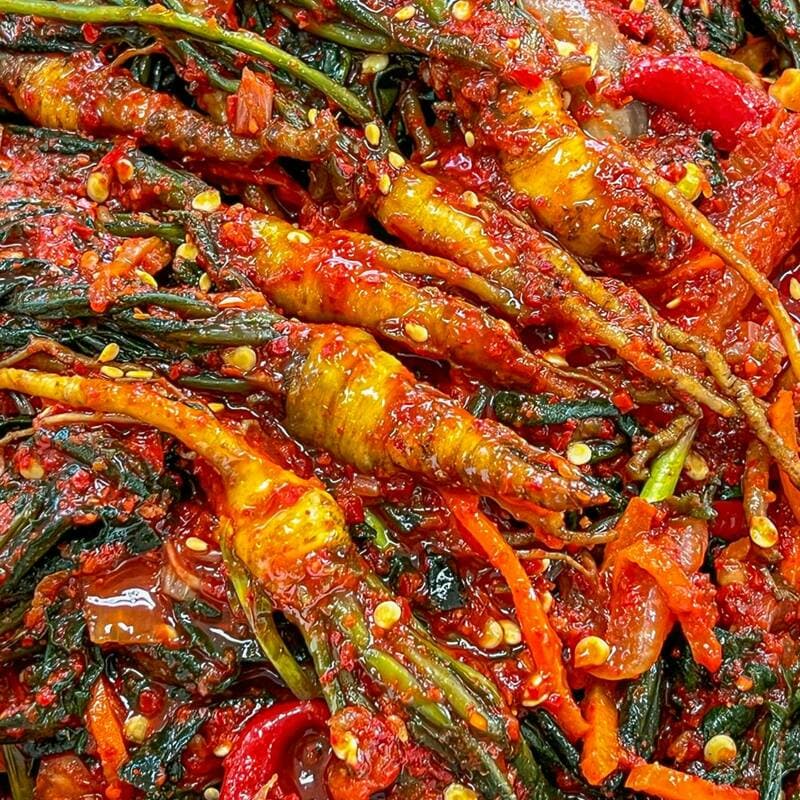 전통 여수 돌산 고들빼기 김치 1kg
