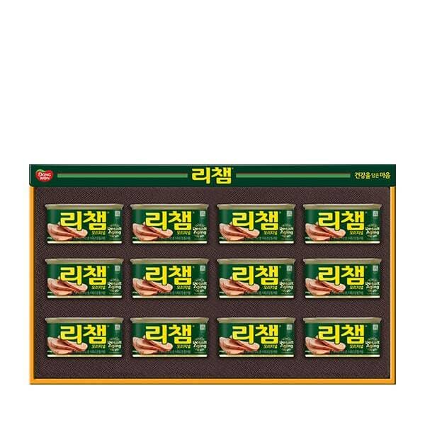 Dongwon Leecham G12 Gift Set 12 Cans