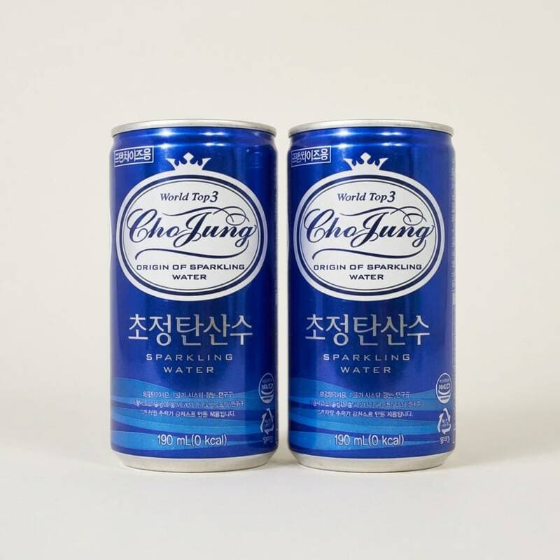 일화 초정 탄산수 190ml 60캔