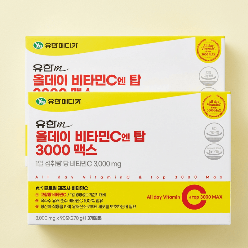 유한메디카 올데이 비타민C 엔 탑 3000 맥스