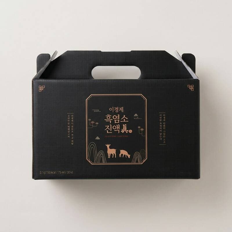 이경제 흑염소진액 진 70ml 30포 8박스
