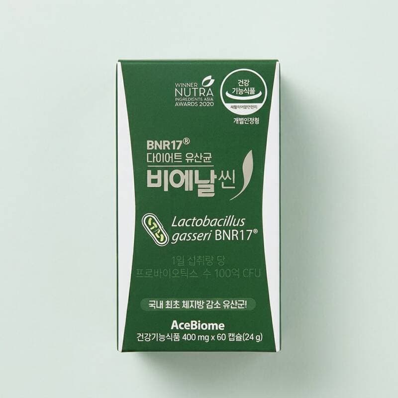비에날씬 다이어트 유산균 BNR17 60캡슐