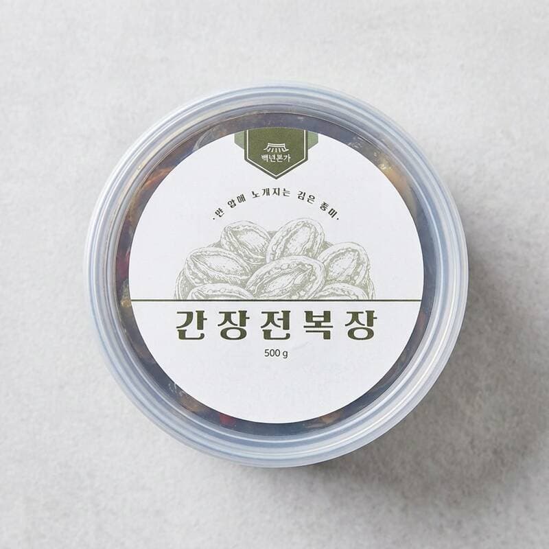 백년본가 간장 전복장 500g