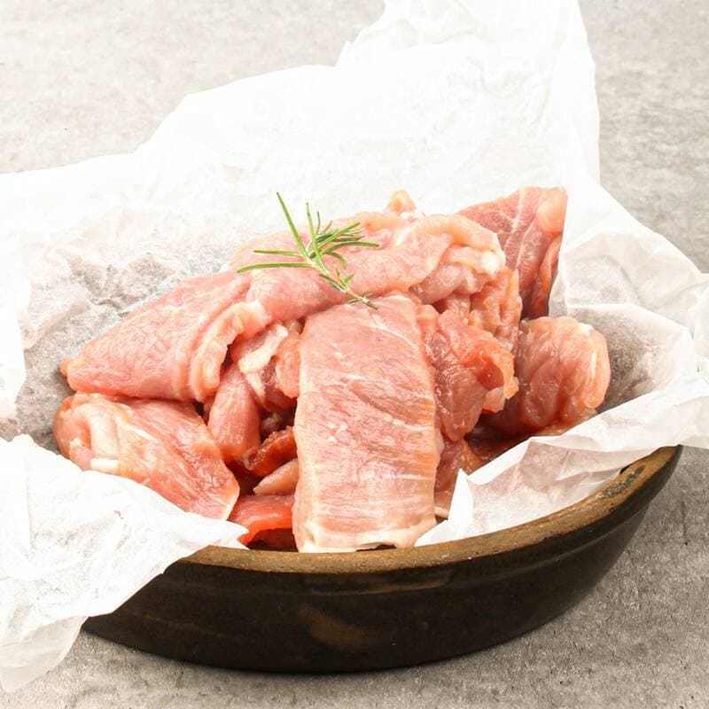 풀로미트 한돈 1등급 냉장 뒷다리살 구이용 1kg