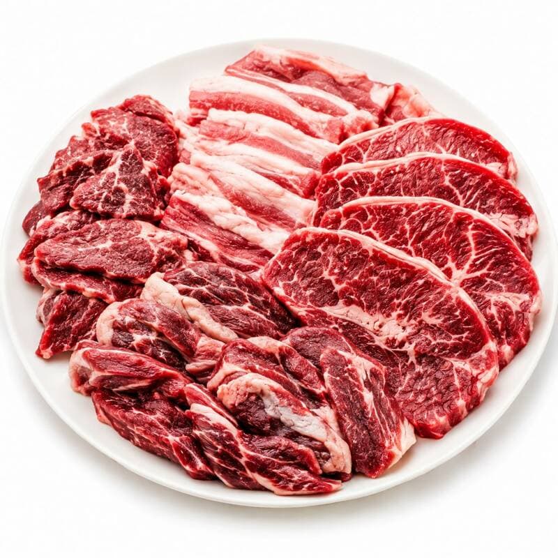 땡이마켓 한상가득 소고기 모둠 1kg