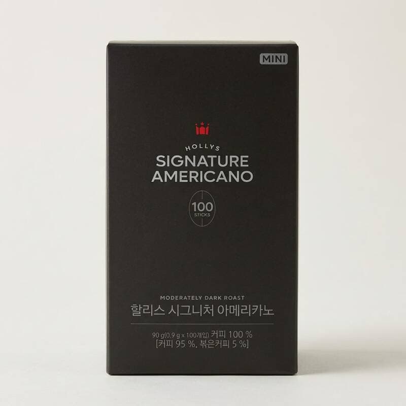 할리스 시그니처 아메리카노 미니 다크 100개입
