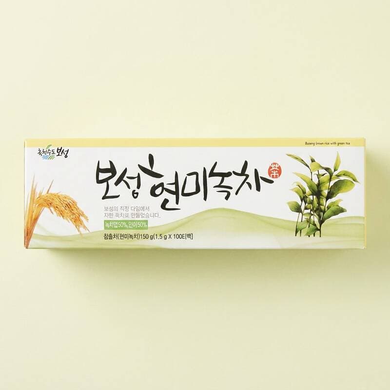 보성 현미 녹차 100개입