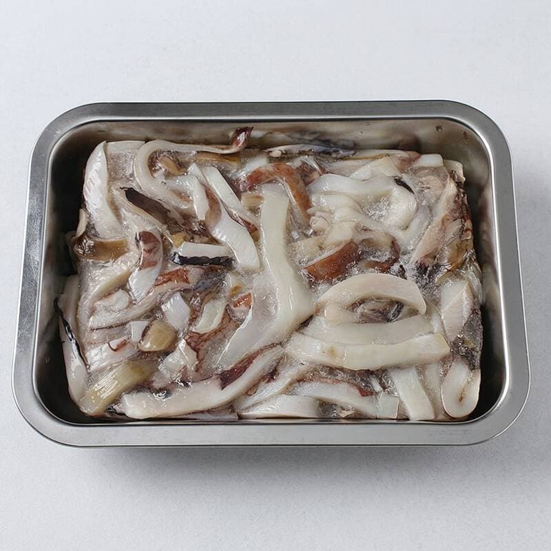 오징어 슬라이스 냉동 1kg 2개