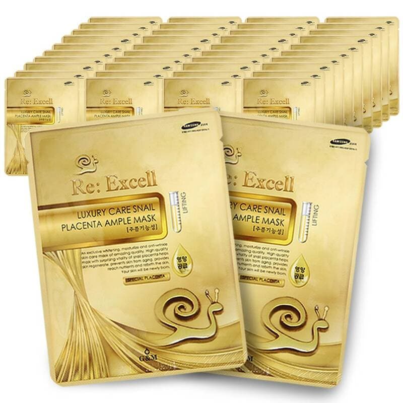 리엑셀 달팽이 마스크팩 25g 40장
