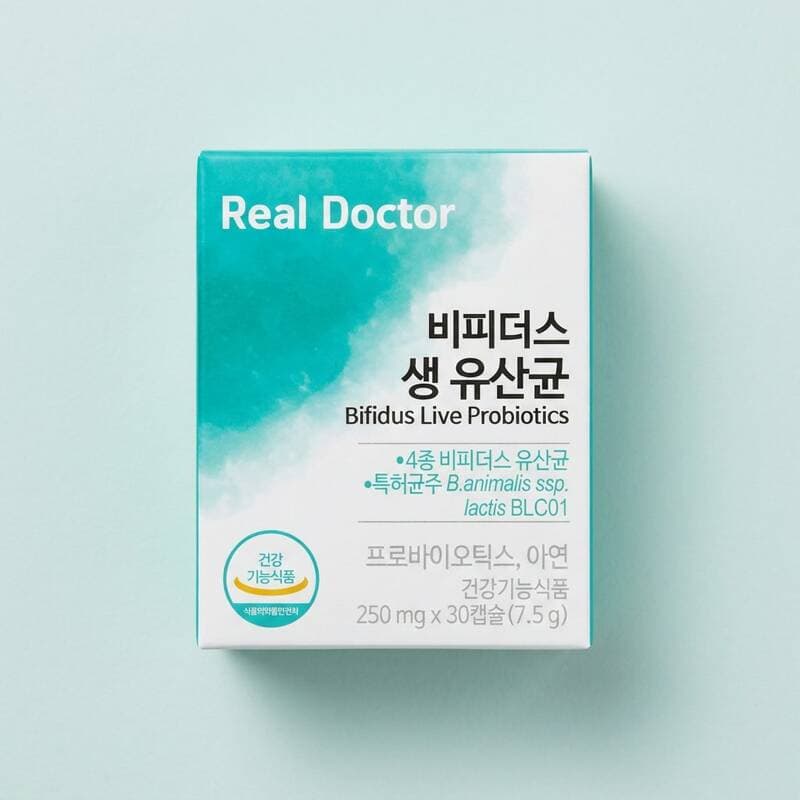 리얼닥터 비피더스 생 유산균 30캡슐 3개