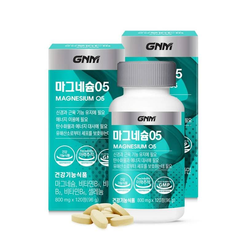 GNM자연의품격 마그네슘05 120정 2병