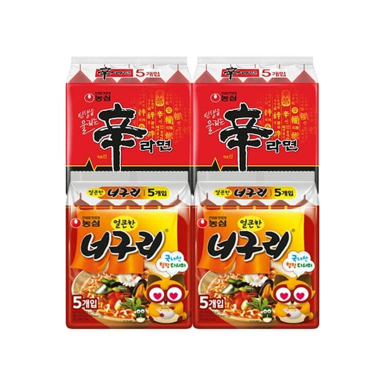 농심 신라면+너구리 각 10개