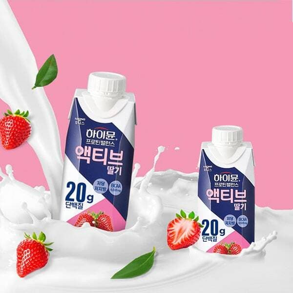 일동후디스 하이뮨 프로틴밸런스 액티브 딸기