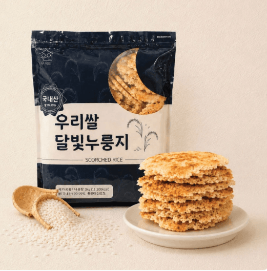 우리쌀 달빛누룽지 3kg