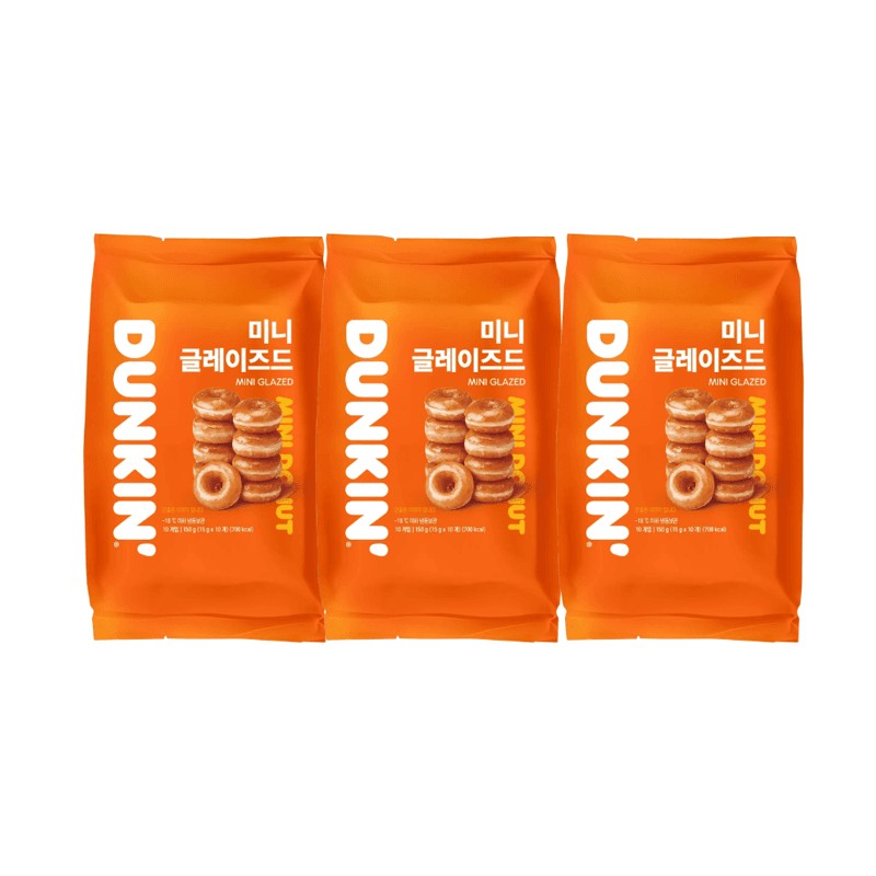 던킨 미니 글레이즈드 10개입 3팩