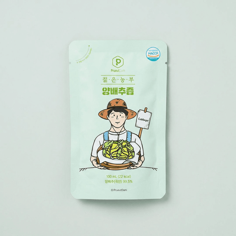 푸릇담 젊은농부 양배추즙 30팩