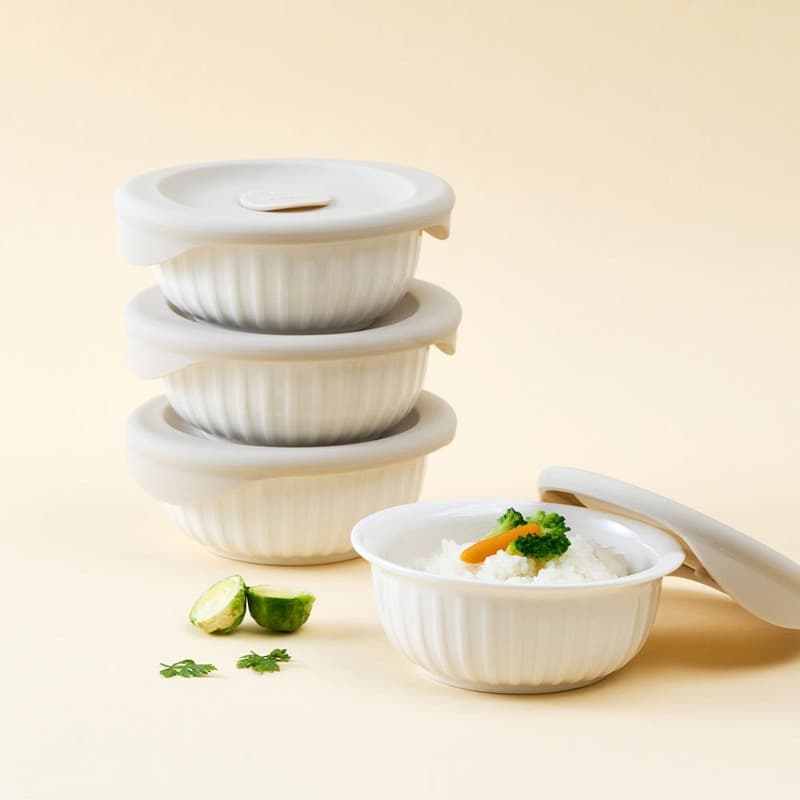 락앤락 바로한끼 도자기 밥용기 250ml 4P
