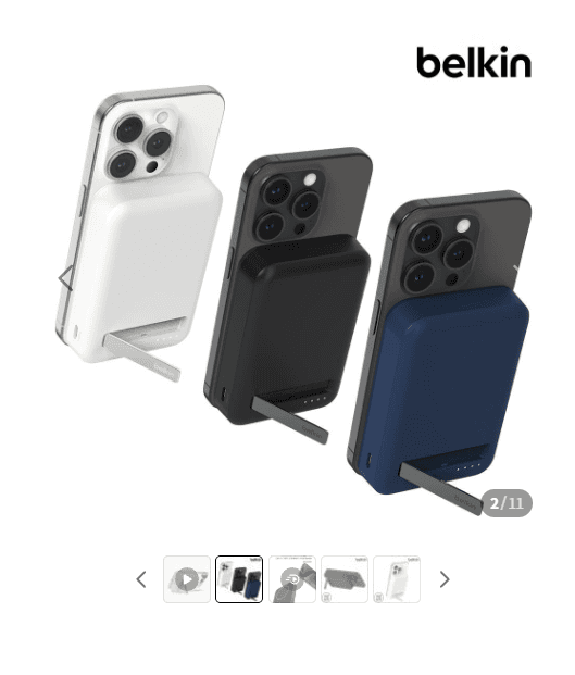 벨킨 마그네틱 무선 충전 보조배터리 10000mAh
