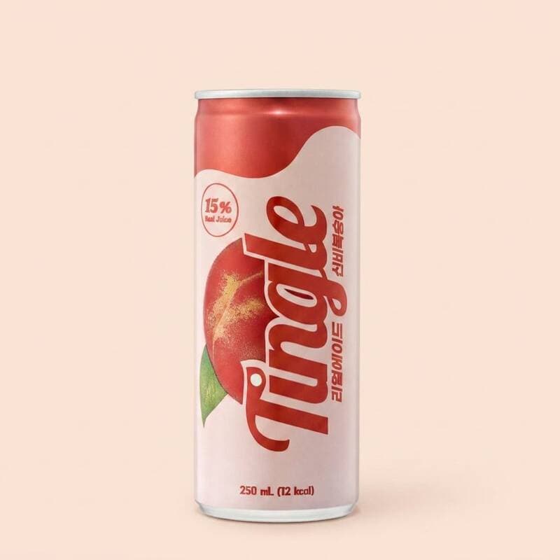 팅글 리얼에이드 신비복숭아 250ml 24캔