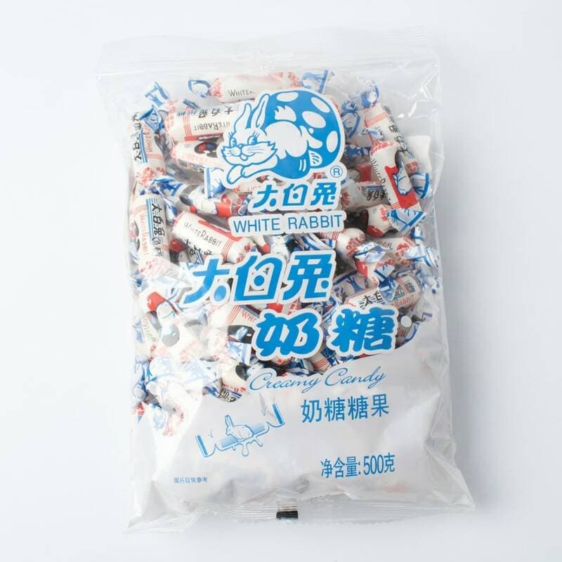 화이트래빗 우유 누가 캔디 500g