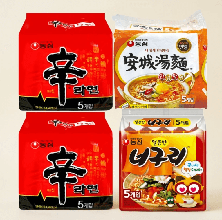 농심 신라면+안성탕면+너구리 20봉