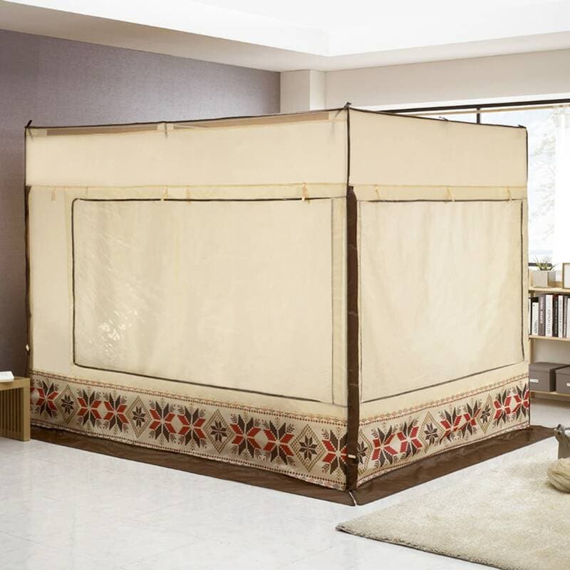 알뜨리 사각 난방텐트 커튼형