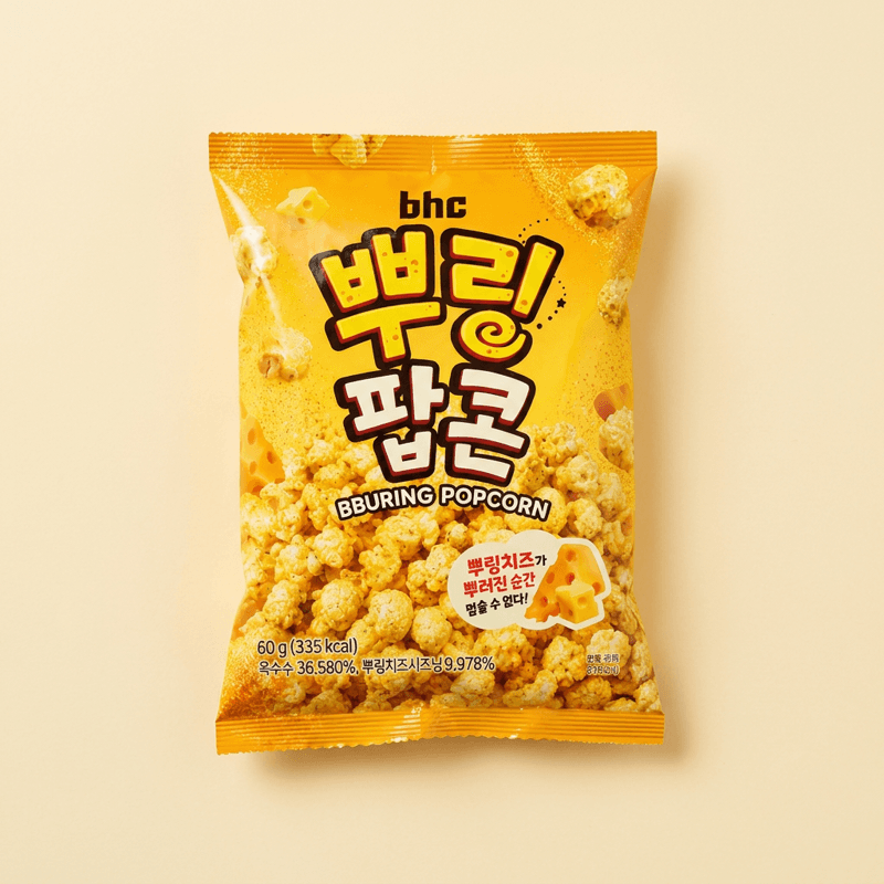BHC 뿌링팝콘 60g 12개