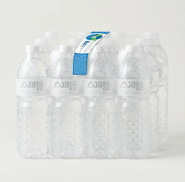 스파클 생수 무라벨 1L 36개