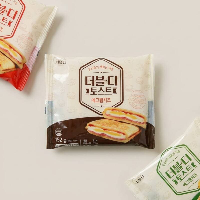 더블디 토스트 3종 6개 세트