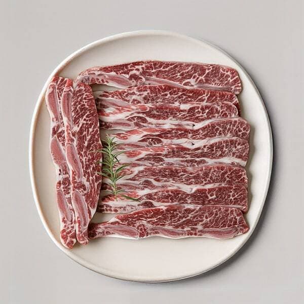 믿지육 LA꽃갈비 2kg 2팩