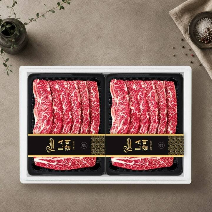 LA꽃갈비 선물세트 2kg