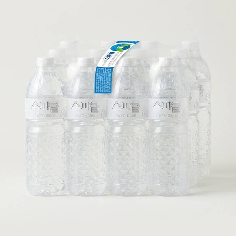 스파클 생수 무라벨 1L 36개