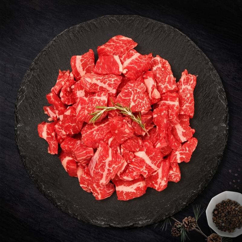 팔공참한우 1++등급 국거리 300g
