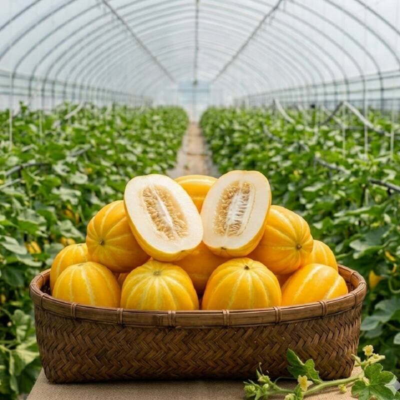성주 꿀참외 혼합과 5kg 1박스