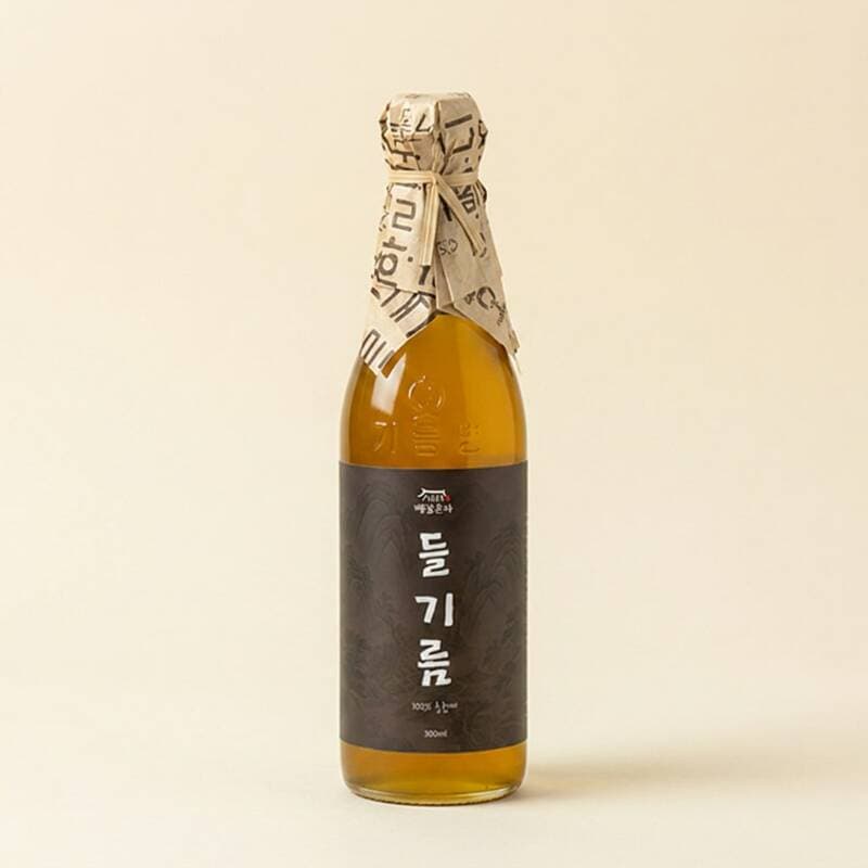 백년본가 저온압착 들기름 350ml 2개