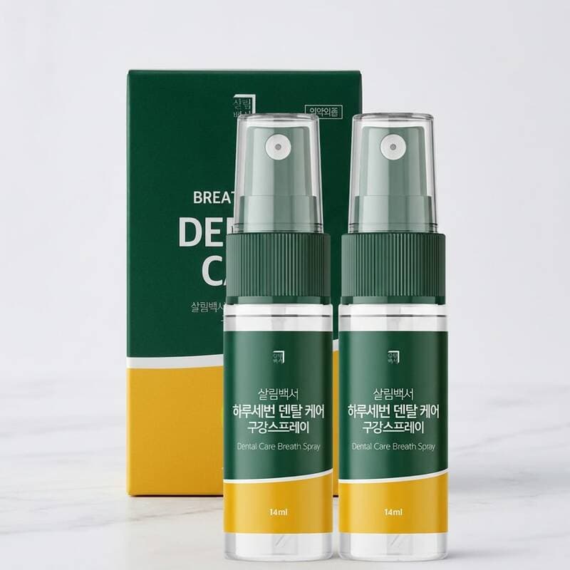 살림백서 덴탈케어 구강 스프레이 14ml 3개입