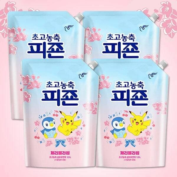 피죤 체리블라썸 초고농축 섬유유연제