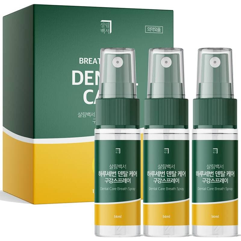 살림백서 덴탈케어 구강 스프레이 민트향 14ml