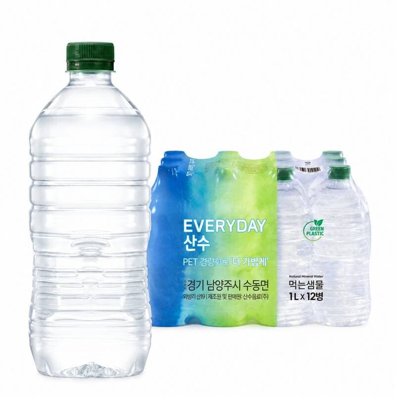 아임에코 가벼운샘 생수 1L 24개