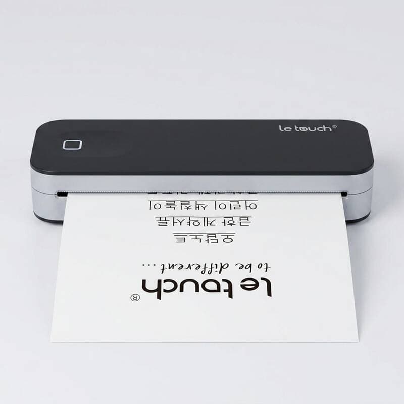 레터치 무선 휴대용 A4 프린터 HM-24-28