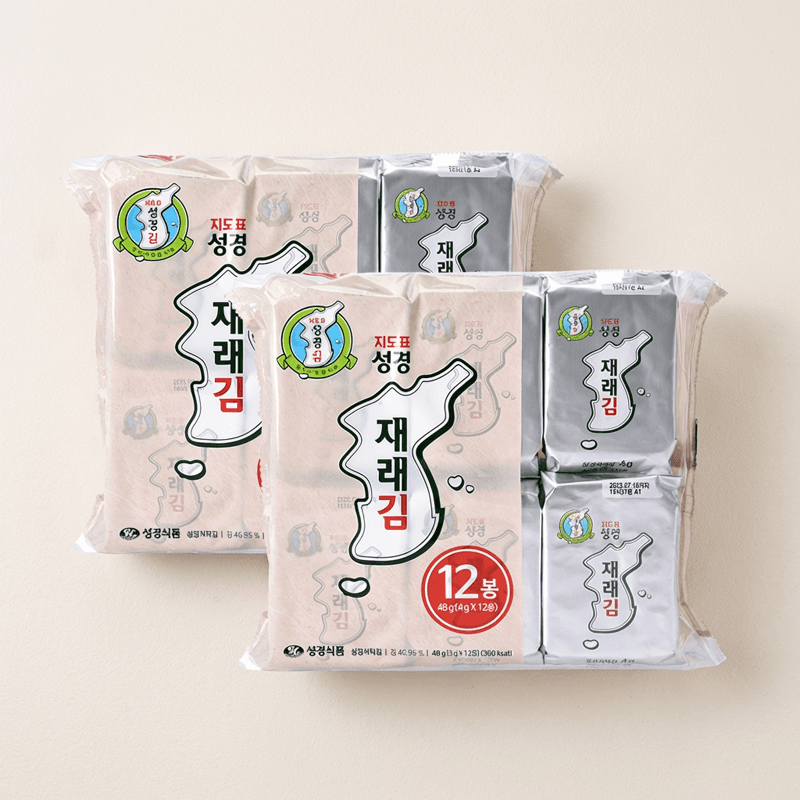 지도표 성경김 재래 식탁김 4g 24봉