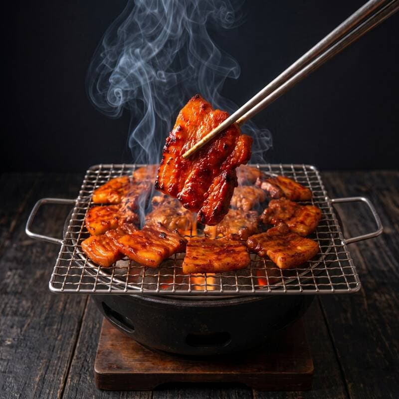 친정댁 매콤삼겹살 1kg