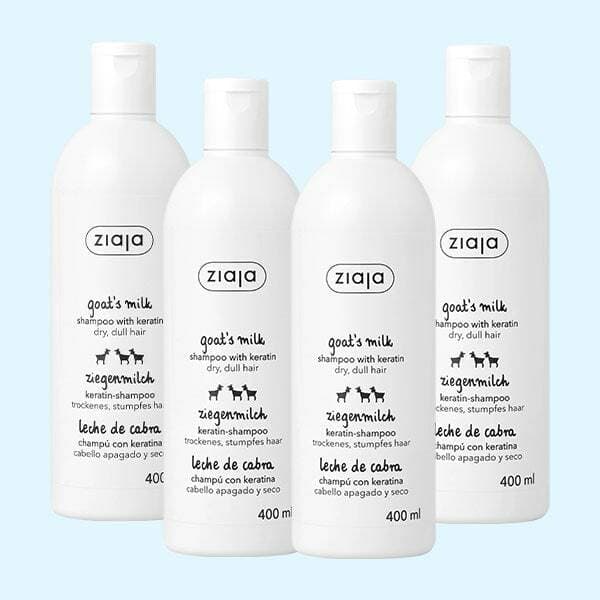 지아자 산양유 헤어샴푸 400ml 4개