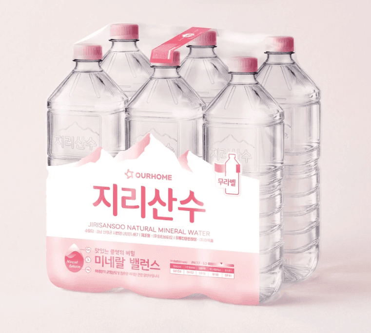 지리산수 생수 2L 18개