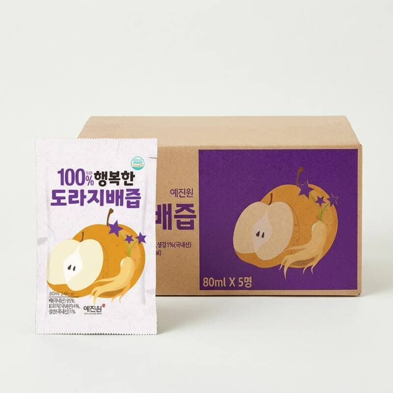 예진원 행복한 도라지배즙 80ml 100포
