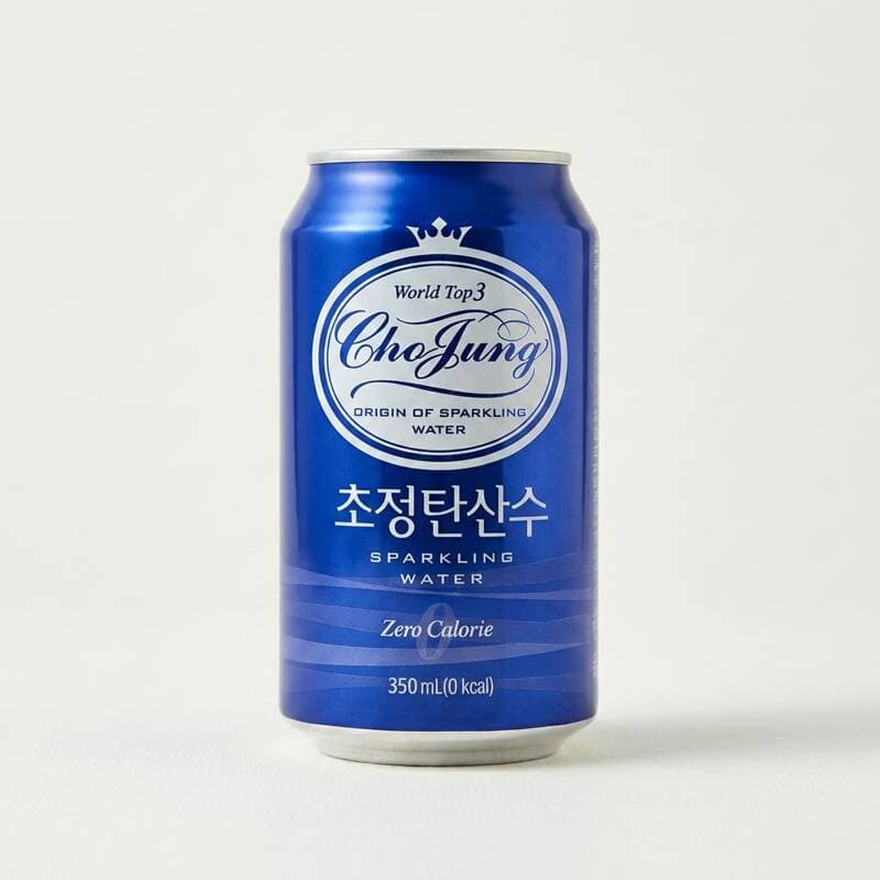 초정탄산수 플레인 350ml 24캔